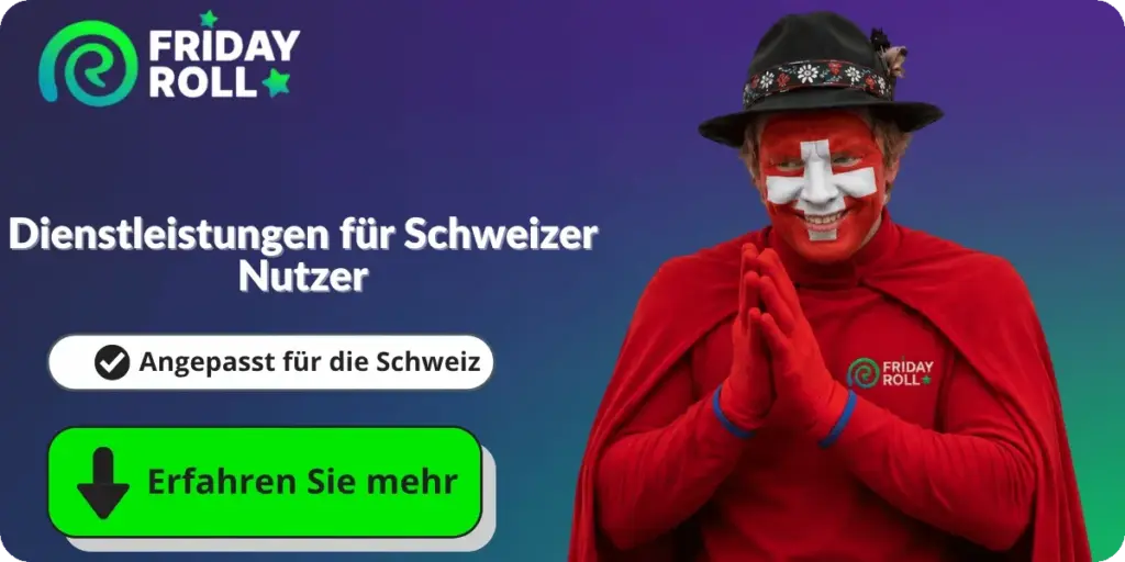 fridayroll online casino Schweiz
